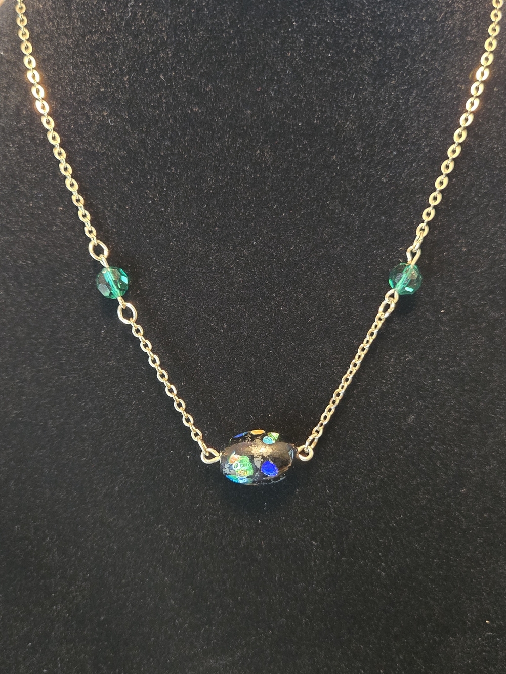 Sarah Coventry "Night garden" necklace. - Picture 5 of 7